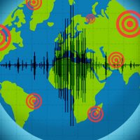 Planeta com atividades sísmicas
