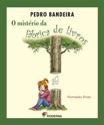 Capa do livro "O Mistério da Fábrica de Livros"